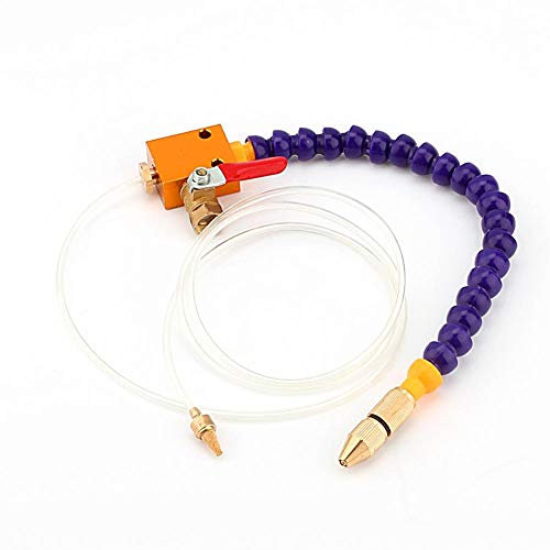 Sistema de refrigeración, nuevo sistema de lubricación con refrigerante de niebla Máquina de pulverización, compatible con tubo de aire de 8 mm, para torno Fresadora CNC