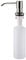 Ibergrif Dispensador de Jabón de Cocina, Dispensador de Detergente para Fregadero, Relleno Superior, 500 ML, Cepillado, M34027A