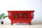 Yajutang Chinesische Kommode Lowboard Massivholz rot
