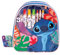 Cefa Toys Sac à dos d'activités Stitch, peintures, feuilles de dessin, pochoirs. Convient aux enfants à partir de 3 ans.