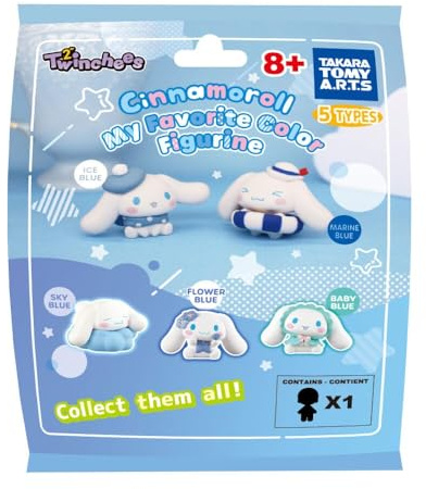 Sanrio Twinchees Mini Figures Cinamoroll My Favourite Colour 5 cm Display (24)