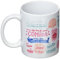 Taza cerámina para madres - Taza desayuno Consejos de mamá - Pedrita Parker