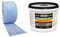 Isolbau Dichtset - Inkl. 1x Flüssigfolie PLUS (4 kg) & 1x Dichtband (5 m) für Dusche, Küche, Bad, Balkon