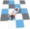 MQIAOHAM® 18 Stücke Baby puzzelmatten für Babys spielmatte Kinder puzzlematte Teppich G301018-101107112