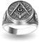 Freimaurer Sterling Silber 925 Swarovski Ringe Handmade Schmuck Juwelen Silverzone77