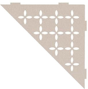 Schlüter SHELF-E-S1 210x210mm Floral Creme
