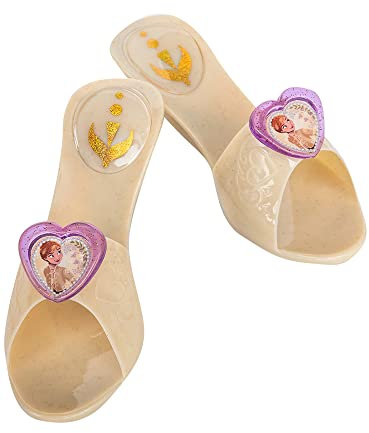 Rubie's- Frozen 2 Scarpe di Gelatina Ragazze, Beige, Taglia unica, 300613OS