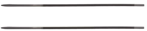 Makita D-67359 Rundfeile 4,0 mm, 256 mm lang, weiches Feilverhalten, zum Feilen von Sägeketten mit 3/8LP und 1/4 Teilung, 2 Stück