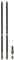 FISCHER Damen RCS Skate Stiff Set Skateski schwarz 176