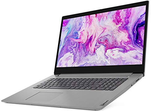 Lenovo IdeaPad 3i Computer Portatile 17.3'' HD+ Grigio (Intel Core i3, RAM 4GB, HDD 1TB, Intel UHD Graphics, Windows 10) - Tastiera AZERTY
