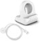 SUCHUANGUANG Charging Stand Dock Smart Watch Charger Cable for Fossil- Q Gen 1 2 3 Watch White ABS+Piece+Silica gel Charging base
