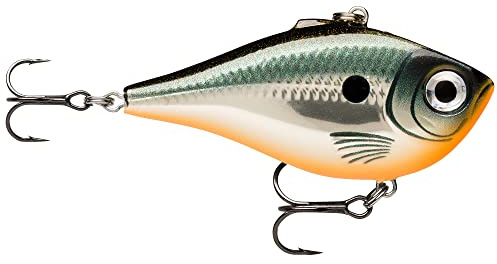 Rapala Unisex-Adult Rippin' Rap Angelköder-Slender Body & Lipless Crank Angelzubehör-Süßwasser Spinnköder-Variable Lauftiefe-Fischköder 5cm, 9g-Hergestellt in Estland-Halloween, Standard