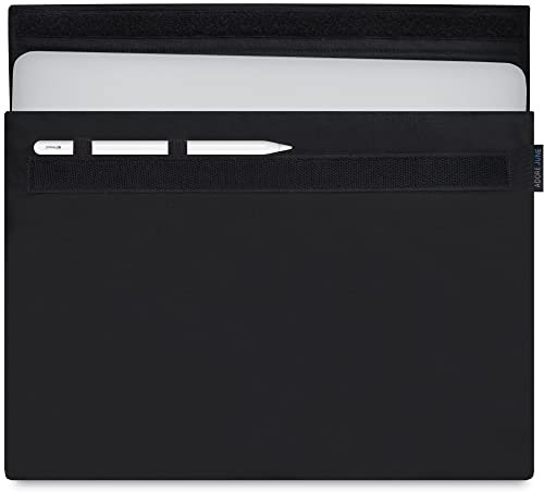Adore June 14 Classic Funda Compatible con MacBook Pro 14 2023 2021, Bolsa para portátil de Tejido Resistente, Negro