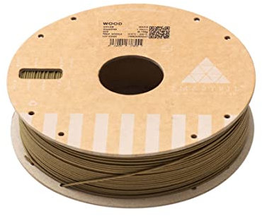 PLA-Filament für den biologisch abbaubaren und kompostierbaren 3D-Druck SMARTFIL WOOD mit einem hohen Anteil an Naturholz