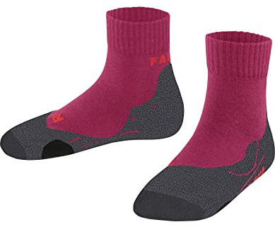 FALKE Unisex Kids TK2 Short Hiking Socks Medium Cushioning Anti Blister