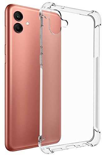 mtb more energy® Case Soft Armor kompatibel mit Samsung Galaxy A04 4G (6.5'') - verstärkte Ecken - Kameraschutz - 1,5mm TPU - Schutz-Hülle Cover Handyhülle