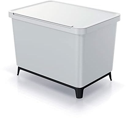 Recycling-Sortiersystem 4x10L Farbe weiß KEDEN