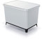 Sistema clasificador de reciclaje 4x10L color blanco KEDEN