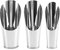 Lot de 3 pièces en métal pour pelle pour sol bonsaï, pelle pour terre de jardin en acier inoxydable, kit d'outils pour bonsaï professionnel