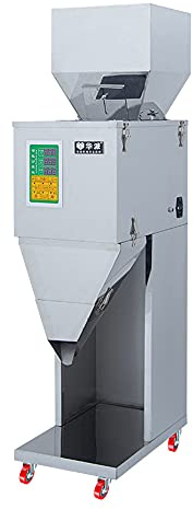 Macchina di riempimento elettrica, 10-999g Automatico Polvere Riempitrice Macchina Macchina imballatrice per Tè/Semi/Grano Separatore