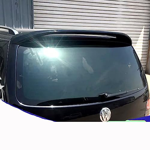 NURCIX Auto Heckspoiler Lippe Kofferraum Heckflügel ABS Material für VW touran 2004-2016 StoßStange Dach Deckel Tail Wing,Black Style
