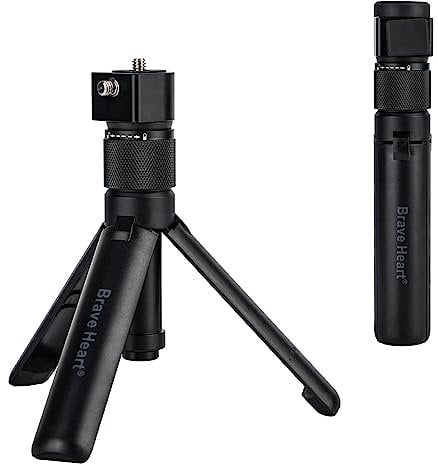 Bullet Time Handle Tripod Multi-Functional Tabletop Fold Tripod for insta360 X5/X4 Insta 360 X3,ONE RS,GO 2,ONE X2,ONE R,ONE X ONE RS Sport Camera Accessories (Mini Tripod)