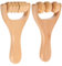 2 Stück Ergonomische Holz Massageroller Für Nacken Schulter Und Füße - Effektive Entspannung Und Linderung Von Muskelverspannungen Für Zuhause