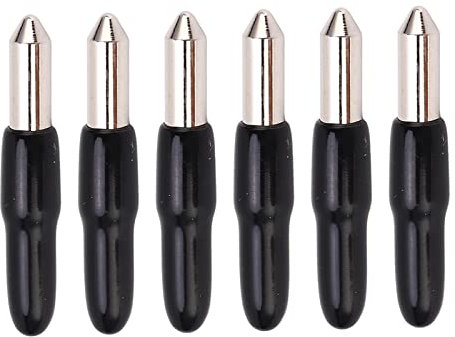 JOY Plottermesser Set, 10 Stück Vinylschneidemesser aus Legiertem Stahl, 60 Grad Präzisions-Ersatzklingen für Schneideplotter