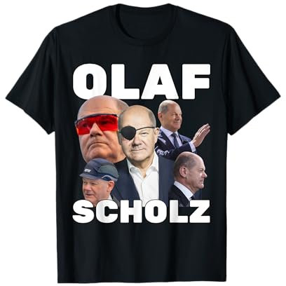 Olaf Scholz Fan-Merch T-Shirt