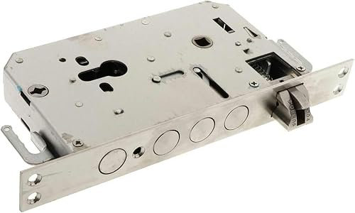 Einsteckschloss, Einsteckschloss, 304 Edelstahl, Riegelschlosskörper, toter Einsteckzylinder, Türschloss, Ersatzteil, Standard