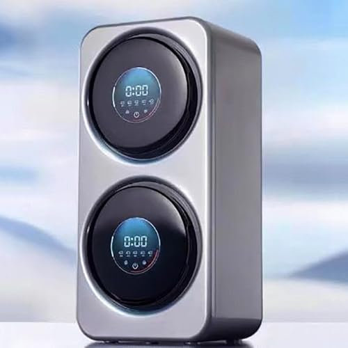 Lavatrice compatta, Lavatrice-asciugatrice Portatile combinata - Doppia Camera, Smart Bucket autopulente/Pannello Touch Intelligente, Asciugatura ad Alta Temperatura a 65 ℃,Desktop