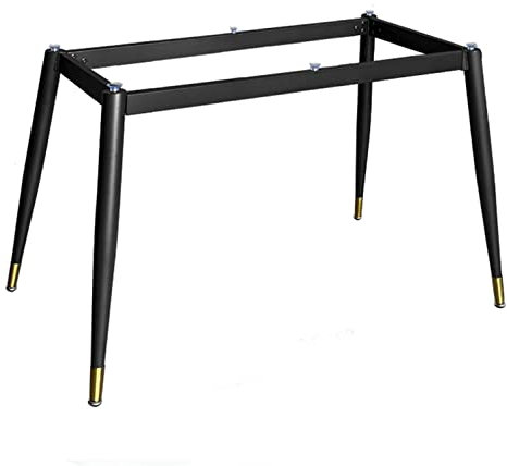 SZITW Pieds de Table Modernes en Acier avec ventouses pour Plateaux en marbre, Verre ou Bois – Base de Bureau Industrielle Robuste pour la Maison, la Cuisine ou la Table à Manger – 162 x 71 x 72 c