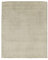 RugVista, Handloom Fringes, Teppich, Mittelflor, 200 x 250 cm, Rechteckiger, Wolle, Flur, Schlafzimmer, Küche, Wohnzimmer, Grau/Hellgrün, Grau