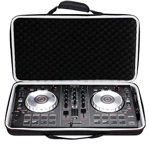 LTGEM Tasche für Pioneer DJ DDJ-400 / DDJ-SB3 (DDJ-SB3-N) / DDJ-SB2 oder tragbaren 2-Kanal-Controller oder DDJ-RB Performance DJ-Controller, Schwarz (52,8 x 29,2 x 6,5 cm)