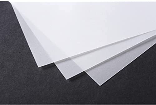 Clairefontaine 975090C Ries Transparentpapier (DIN A4, 21 x 29,7 cm, 100 Blatt, 90 g, ideal für technische Zeichnen) transparent