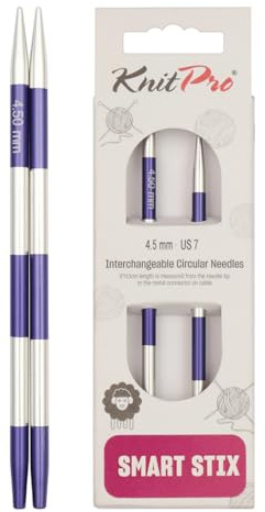 KnitPro Smartstix Interchangeable Circular Needles 5.5 (14cm) | 4.50mm