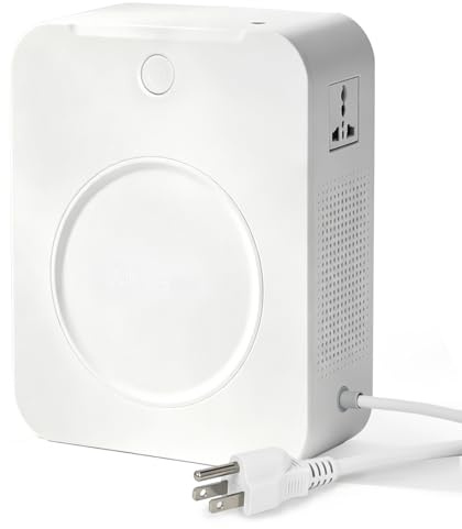 uyoyous Convertitore di tensione Step Up da 110 V a 220 V 3000 W trasformatore convertitore di potenza per impieghi gravosi con cavo di alimentazione in ingresso, trasformatore Step Up da 110 V a 220