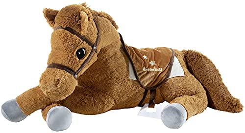 Heunec 636774 Bibi & Tina Pferd Amadeus liegend XXL, braun