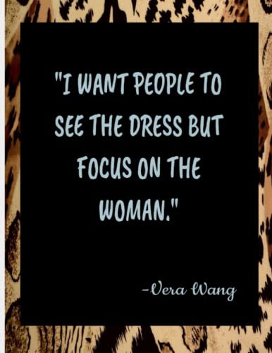 Fashion Quote Notebook