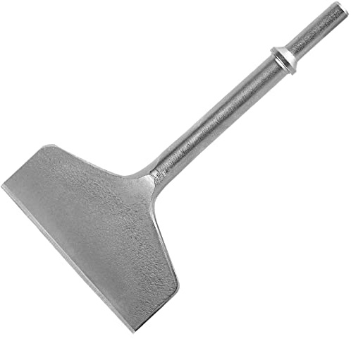Air Hammer Chisel Bits,Firecore 4 In Tile Removal Tool for Pneumatic Hammer | 0.401 in Shank Air Chisel Bit Attachment for Removing & Scaling Ceramic Tile Linoleum Floor Concrete Mortar Thinset - FS21475