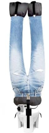 Bügelpuppe trocknet und bügelt automatisch Hosen Jeans Sie frischt auf und desinfiziert Kleidung und Stoffe 3 Programme Bügelpuppe 4 in 1 Energieklasse A ++ Modell SA08 ECO INOX Garantie 5 Jahre