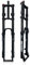 Bike Front Fork 26 27.5 29 Inch Double Shoulder Forks 1-1/8 Bike Suspension Fork Downhill Disc Brake 160mm Travel
