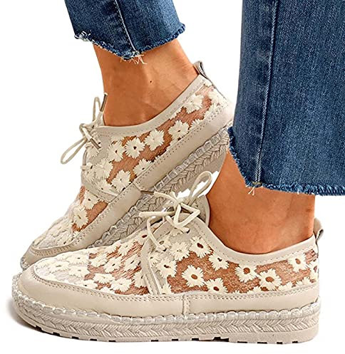 Gesundheitsschuhe Damen Mit Fußbett Wedges Keilabsatz Schuhe Stoßdämpfende Athletische Schuhe Mesh Sportlich Schuhe Komfortabel Breite Schuhe Freizeitsportschuhe Für Sporthalle Outdoor Jogging