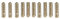 Hornby TT8036 Fishplate Pack - Spare Parts and Train Accessories for Hornby OO Gauge Model Railway Sets, Coupling and Modelling Tools - 20 x Fishplates - Scale 1:120, Silver