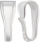 Beebeecraft 1 Box 10Pcs Pinch Clip Bails 925 Sterling Silver 0.28x0.12 Inches Snap on Bails Hook Pendant Charm Necklace Clasps for Earring Bracelet Choker Jewellery Making