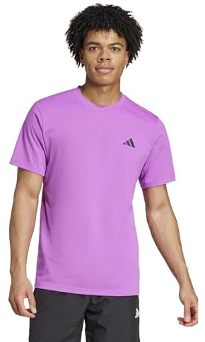 adidas Herren Train Essentials Comfort Training Tee, Purple Burst/Black, M