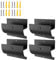 Juformin Heavy-Duty Ladder Hanger-Wall Mount Ladder Hooks for Ladder Storage-Wheelbarrow Hangers for Garage Wall-4 Pack