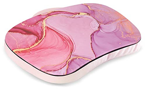 Czzmy Supporto per Laptop Portatile con Cuscino,Accessori per laptop Supporto per dell'home office da utilizzare Laptop Fino a 15.6(1-Inchiostro a spruzzo)