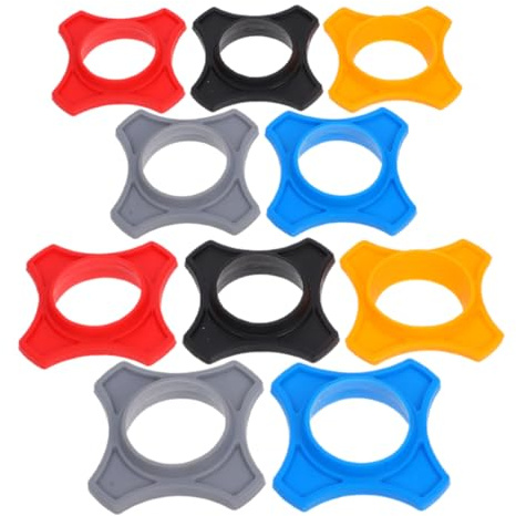 TOYANDONA Anti Rolle Ringe Mikrofonring Ersatz aus Kunststoff Mikrofonringe 10 Stück Vielseitig und Kompakt mit Rutschfestem Design für Handmikrofone für Riegel und Bühnen