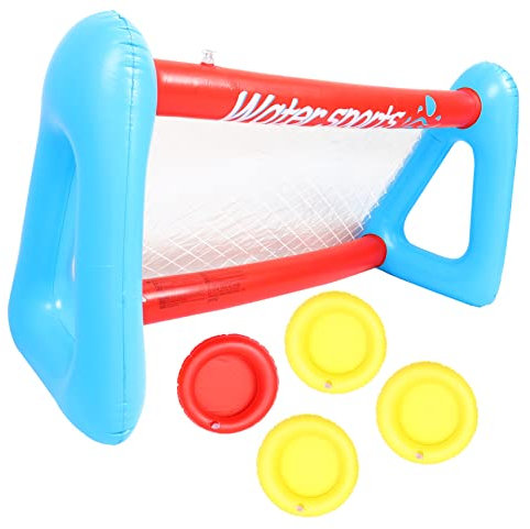 TOYANDONA Set da Pallavolo Gonfiabile per Piscina 1 Rete da Pallavolo per Ragazzi E Ragazze Divertimento in Spiaggia o in Giardino
